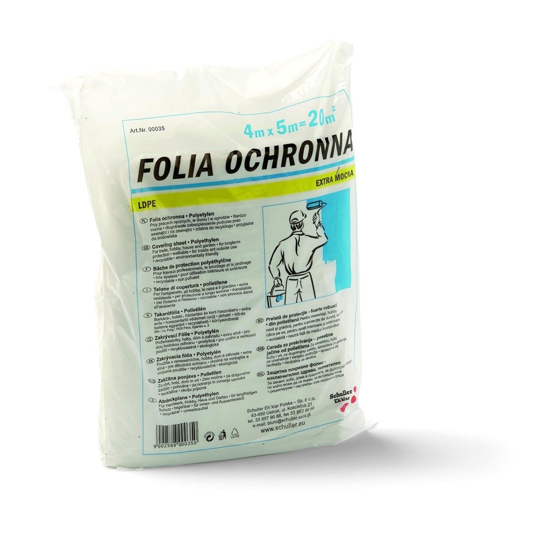 FOLIA MALARSKA 4X5m POPULAR 0,09kg