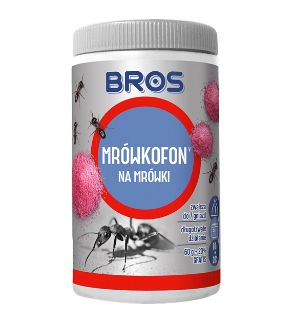 BROS Mrówkofon środek na mrówki 60g /36/