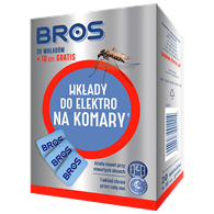 BROS Wkłady do elektro na komary 20szt. /24/