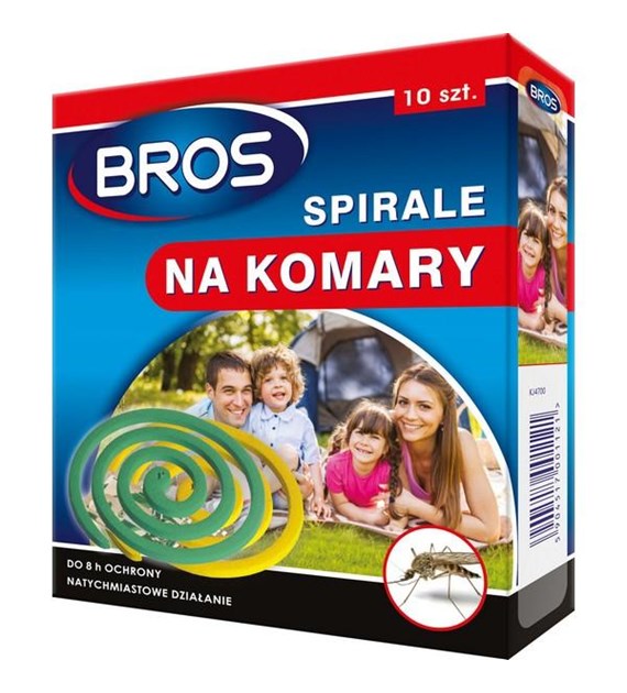 BROS Spirala na komary 10szt. /18/