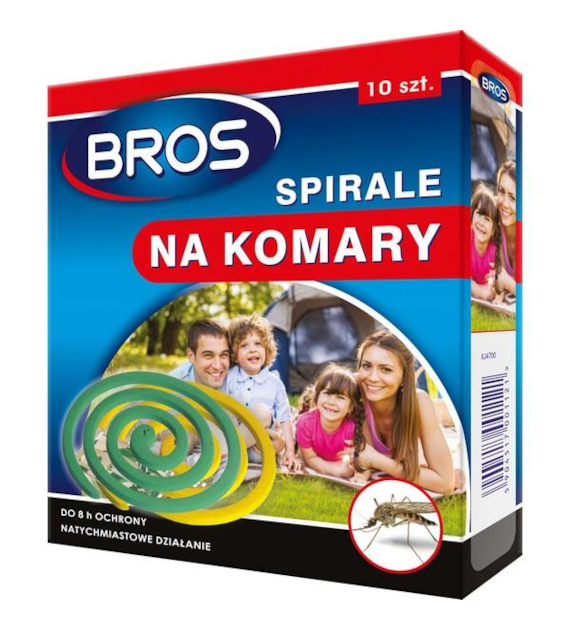 BROS Spirala na komary 10szt. /18/