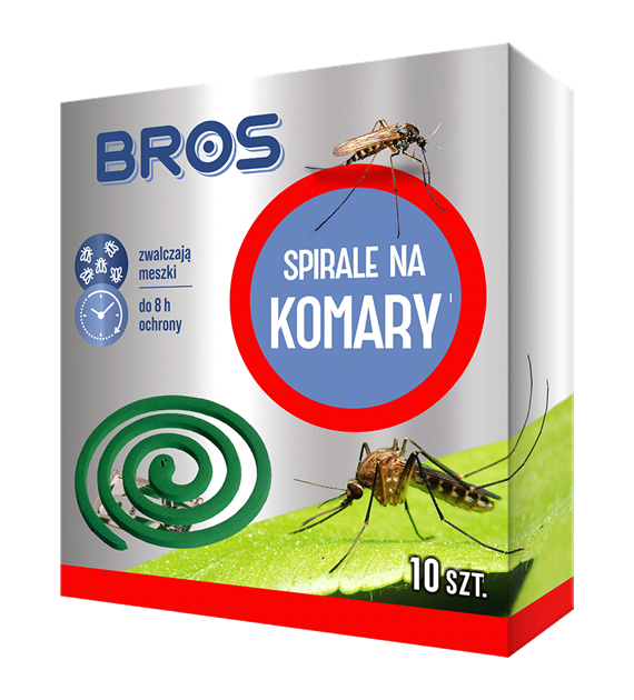 BROS Spirala na komary 10szt. /18/