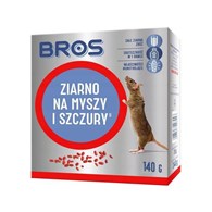 BROS Ziarno Bromadiolone na myszy i szczury 3kg /2
