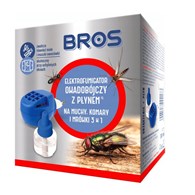 BROS Elektro + płyn 3w1 muchy komary mrówki /12/