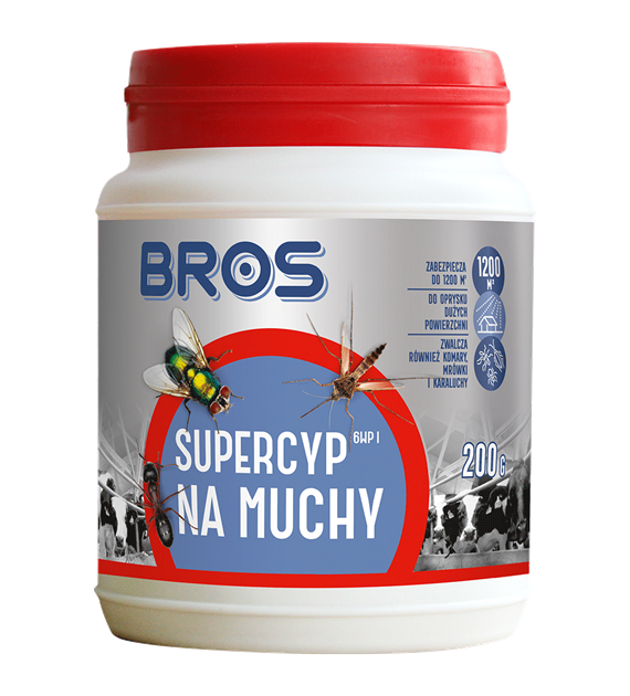 BROS Supercyp 6WP 200g proszek na owady