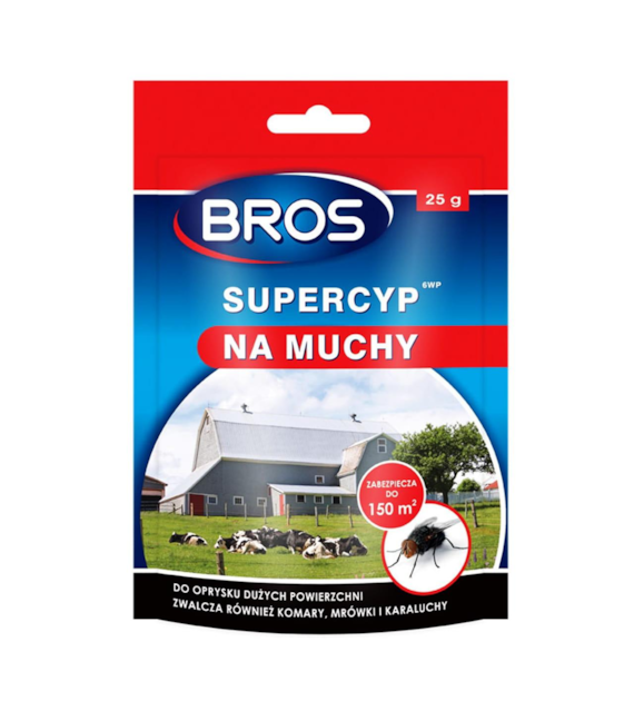 BROS Supercyp 6WP 200g proszek na owady