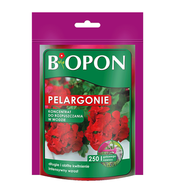 BIOPON Koncentrat rozpuszczalny do pelargonii 250g