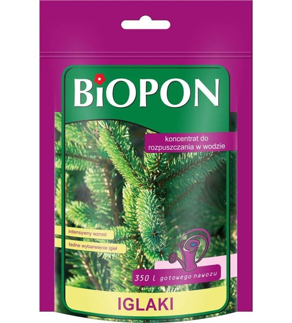 BIOPON Koncentrat rozpuszczalny do iglaków 350g