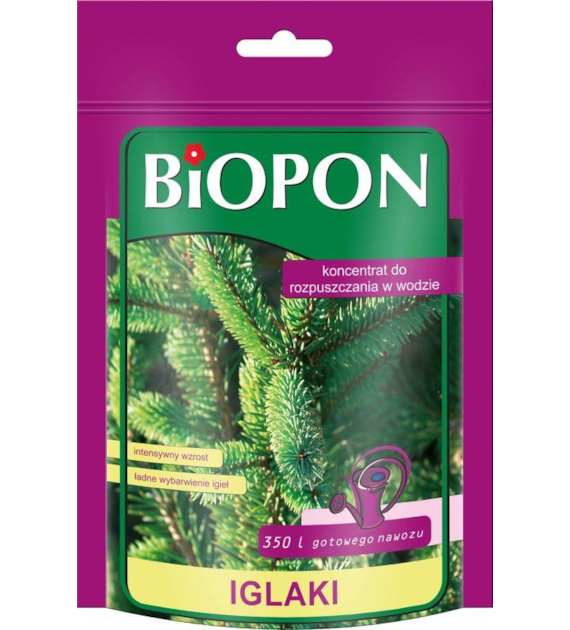 BIOPON Koncentrat rozpuszczalny do iglaków 350g