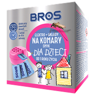 BROS Elektro + WKŁADY na komary dla dzieci /12/