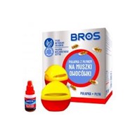 BROS Pułapka na muszki owocówki z płynem /12/