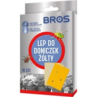 BROS Arkusz lepowy do doniczek żółty 10szt.  /20/