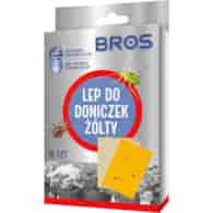 BROS Lep do doniczek żółty 10szt. /20/