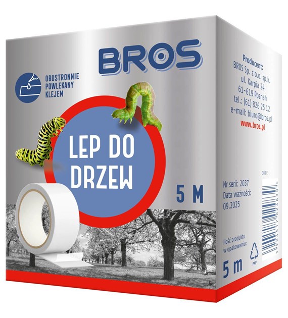 BROS Taśma lepowa do drzew i krzewów 5m /20/