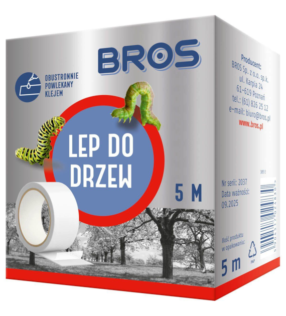 BROS Taśma lepowa do drzew i krzewów 5m /20/