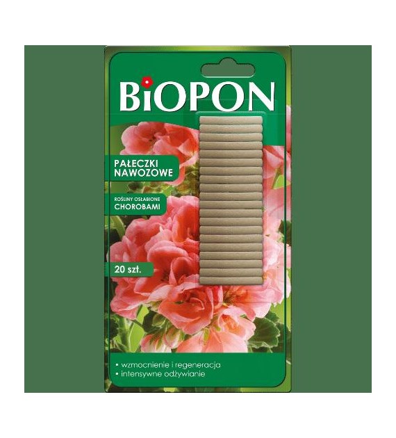 BIOPON Pałeczki nawozowe do storczyków 10szt.