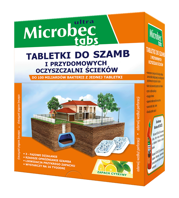 BROS Microbec Ultra tabletka do szamba /16/