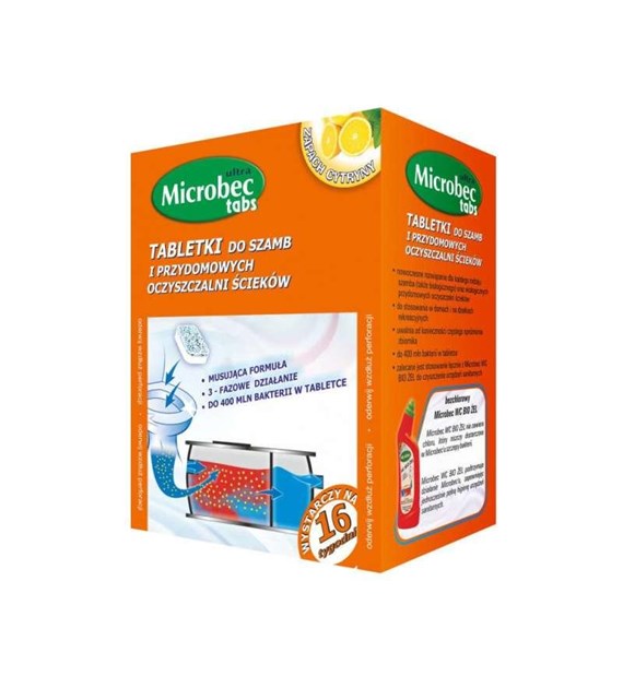 BROS Microbec Ultra tabletka do szamba /16/