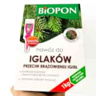 BIOPON Nawóz do iglaków p/brązow. igieł gran. 3kg