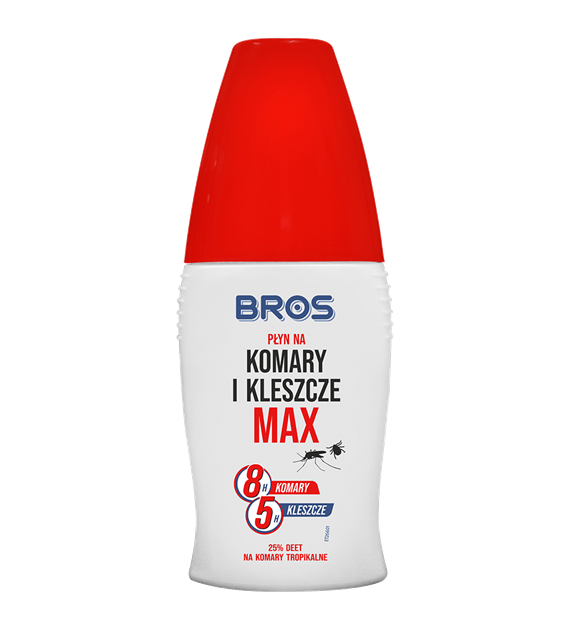 BROS Płyn na komary i kleszcze Max 50ml/12/