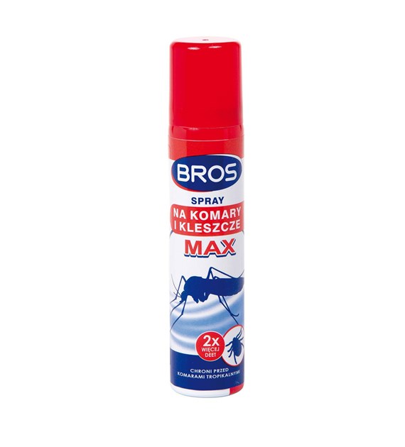 BROS Spray na komary i kleszcze Max 90 ml /12/