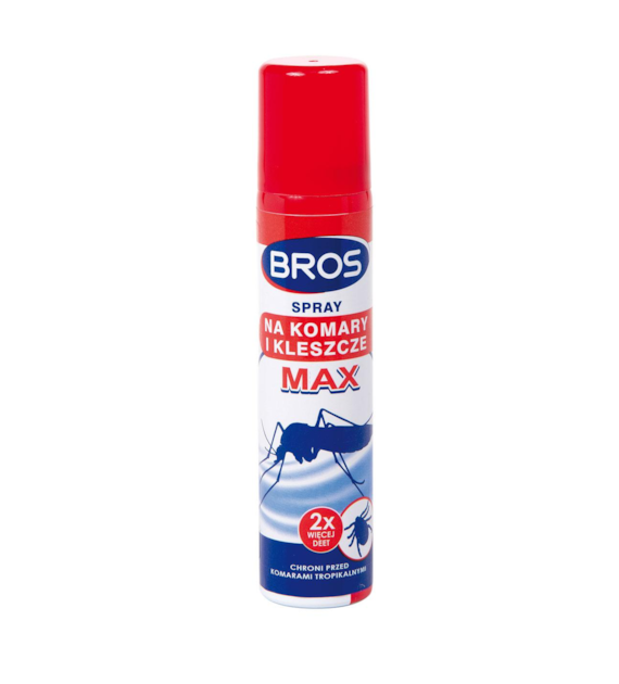 BROS Spray na komary i kleszcze Max 90 ml /12/
