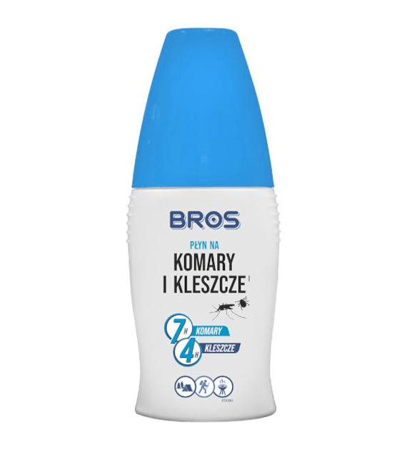 BROS Płyn na komary i kleszcze 100ml/12/