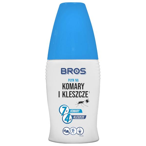BROS Płyn na komary i kleszcze 100ml/12/