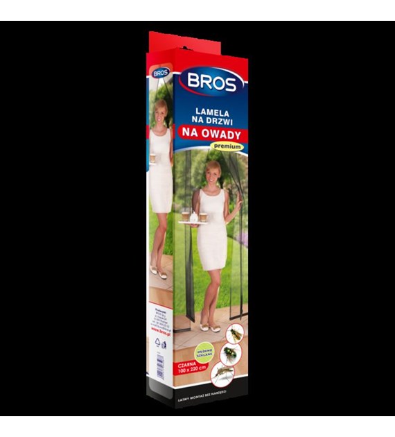 BROS Lamela na drzwi PREMIUM  100X220 biała