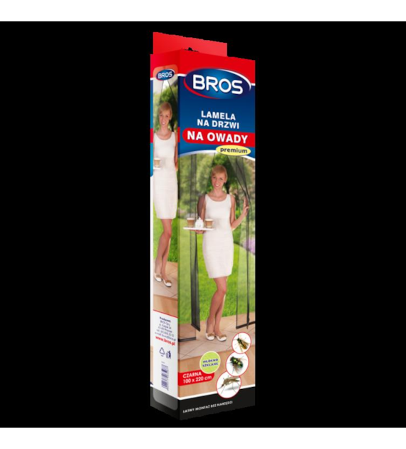 BROS Lamela na drzwi PREMIUM  100X220 biała