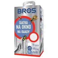 BROS Siatka na okno 150 X 180 biała /10/
