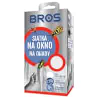 BROS Siatka na okno 150 X 180 biała /10/