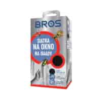 BROS Siatka na okno 150 X 180 czarna /10/