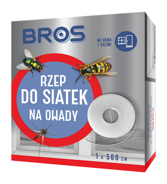 BROS Rzep do siatek 5,6m/12/