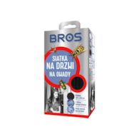 BROS Siatka na drzwi 140x220 czarna /10/