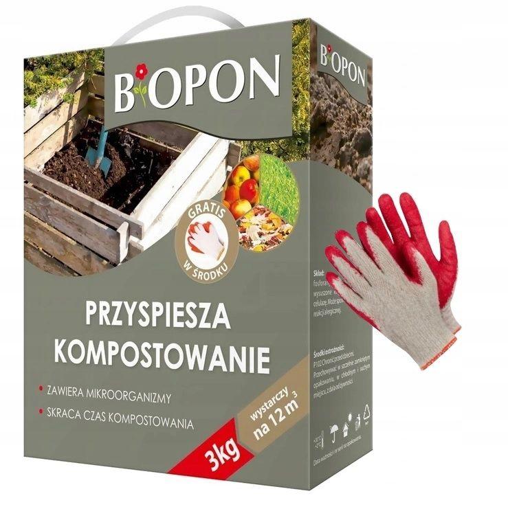 BIOPON Preparat przyspieszający kompostowanie 3kg