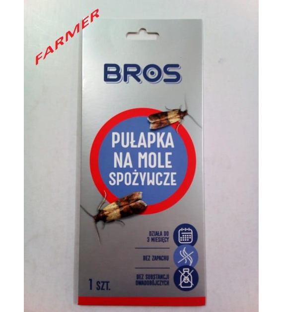 BROS Pułapka feromonowa na mole odzieżowe /10/