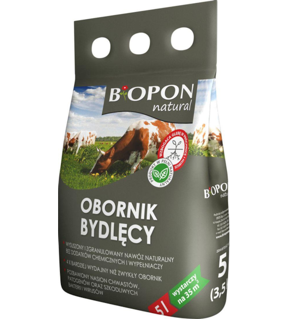 BIOPON Obornik granulowany bydlęcy 5l