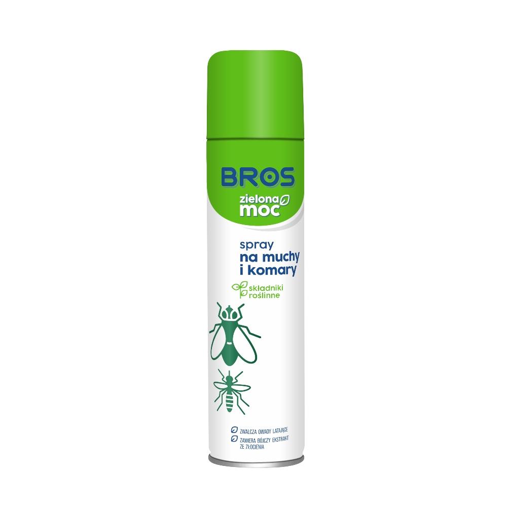 BROS Zielona Moc spray na muchy i komary 405/300ml