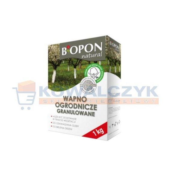 BIOPON Wapno granulowane do bielenia i odkw 1kg