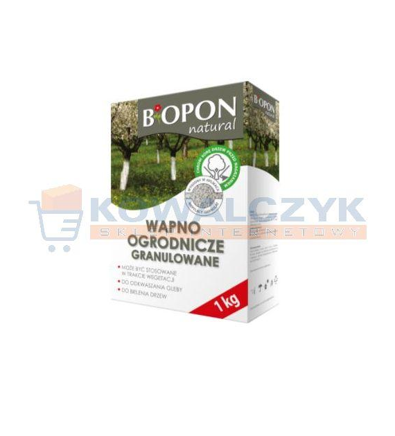 BIOPON Wapno granulowane do bielenia i odkw 1kg