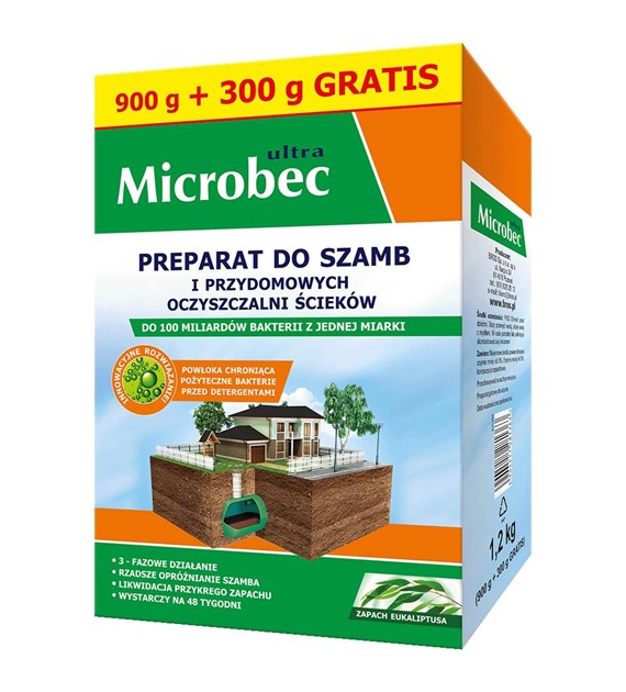 BROS Microbec Ultra sasz.25g zapach eukalipt. /18/