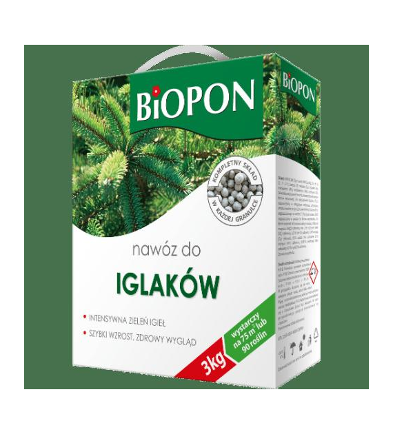 BIOPON nawóz do borówek granulat 3 kg /3/