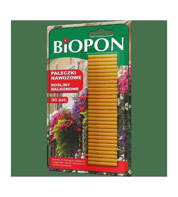 BIOPON pałeczki do roślin osłab. chor. grzyb /30/
