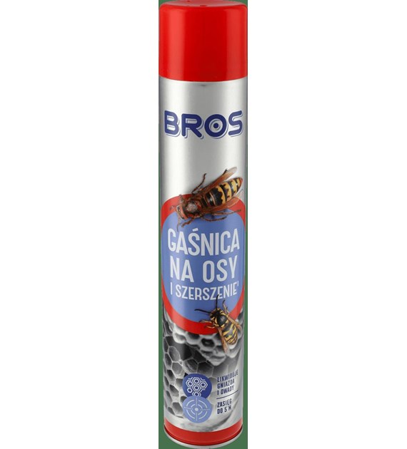 BROS Gaśnica na osy i szerszenie 600ml /12/