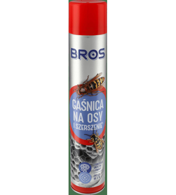BROS Gaśnica na osy i szerszenie 600ml /12/