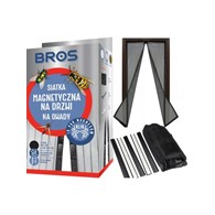BROS Siatka na drzwi magnetyczna 100x220 biała/8/