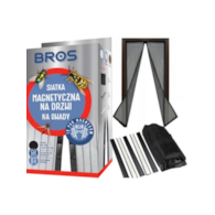 BROS Siatka na drzwi magnetyczna 100x220 biała/8/