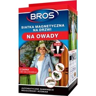 BROS Siatka na drzwi magnetyczna 160x220 biała /8/