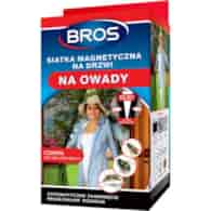 BROS Siatka na drzwi magnetyczna 100x220 czarna/8/